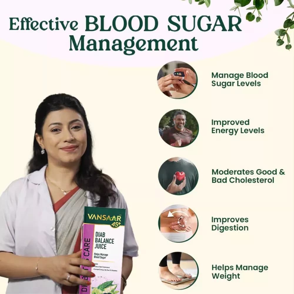 Vansaar Diab Balance Juice 1 L Benefits
