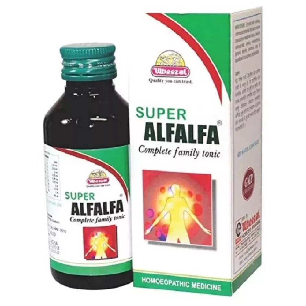 Wheezal Super Alfalfa Tonic 120 ml Main Image