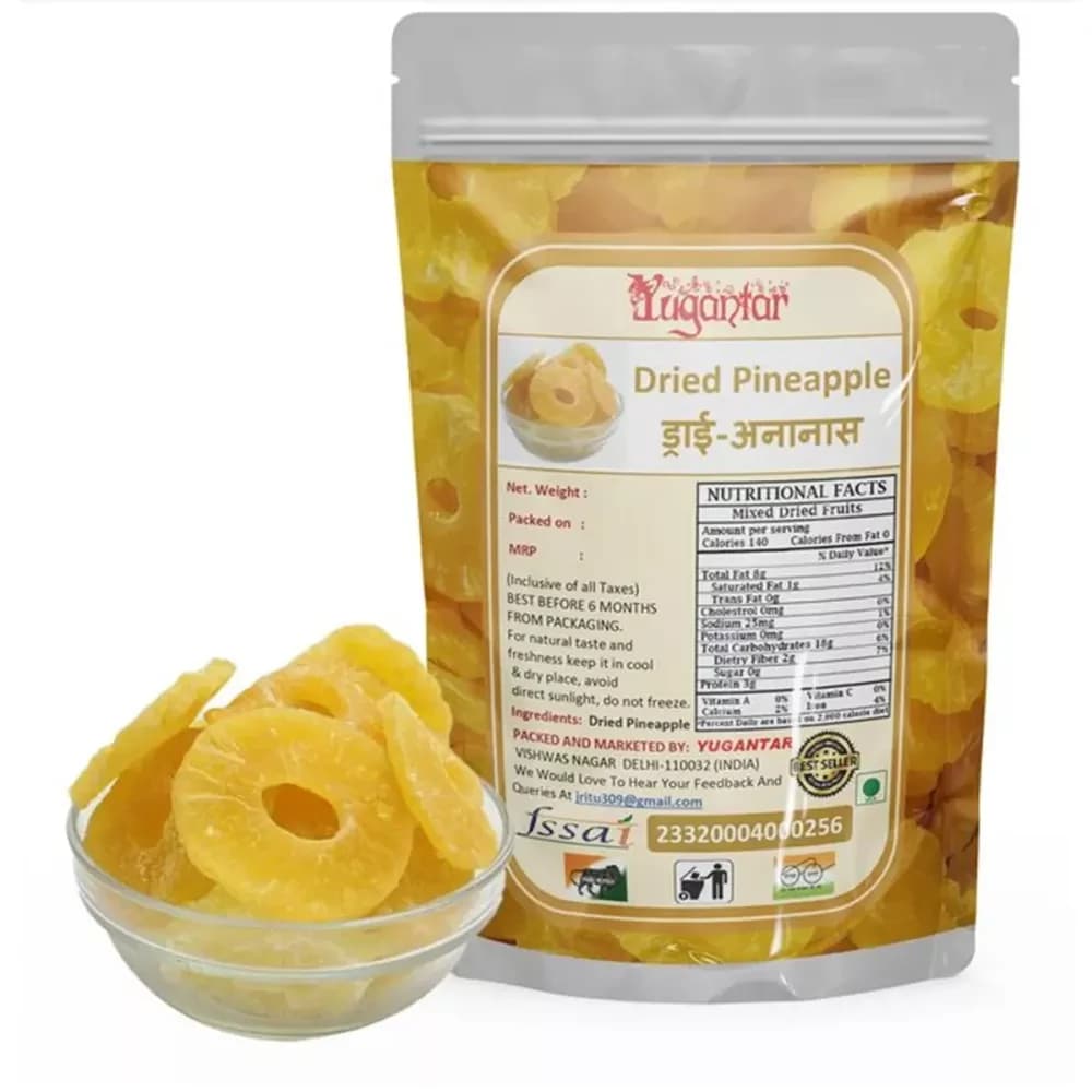 Yugantar Dried Pineapple