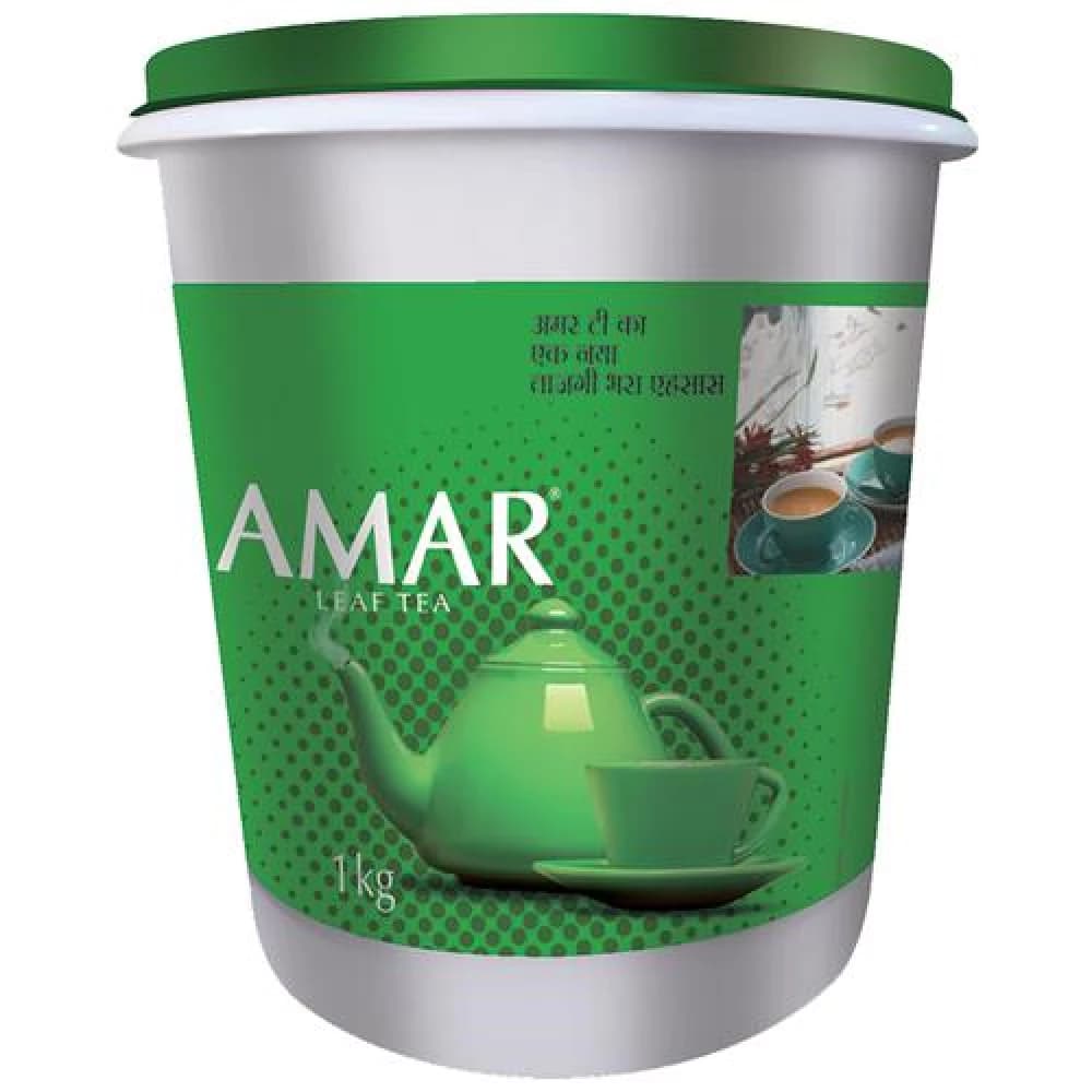 1 Kg Container Amar Leaf Tea ShopIndianProductsa