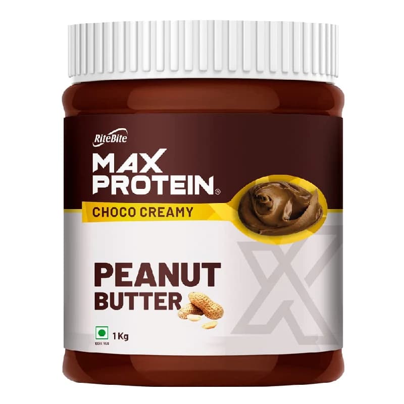 1 Kg Ritebite Max Protein Peanut Butter Spread Choco Creamy ShopIndianProductsa