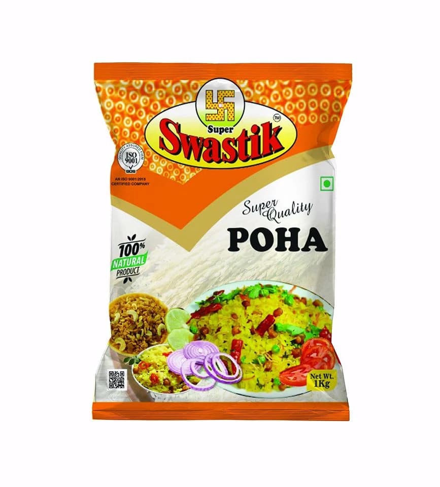 1 Kg Swastik Poha ShopIndianProductsa