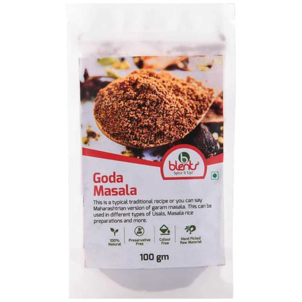 100 G Blents Goda Masala Typical Traditional Recipe ShopIndianProductsa