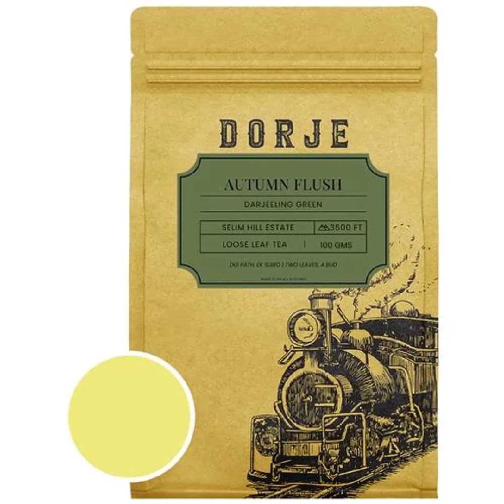 100 G Dorje Autumn Flush Darjeeling Green Tea Rich In Antioxidants ShopIndianProductsa