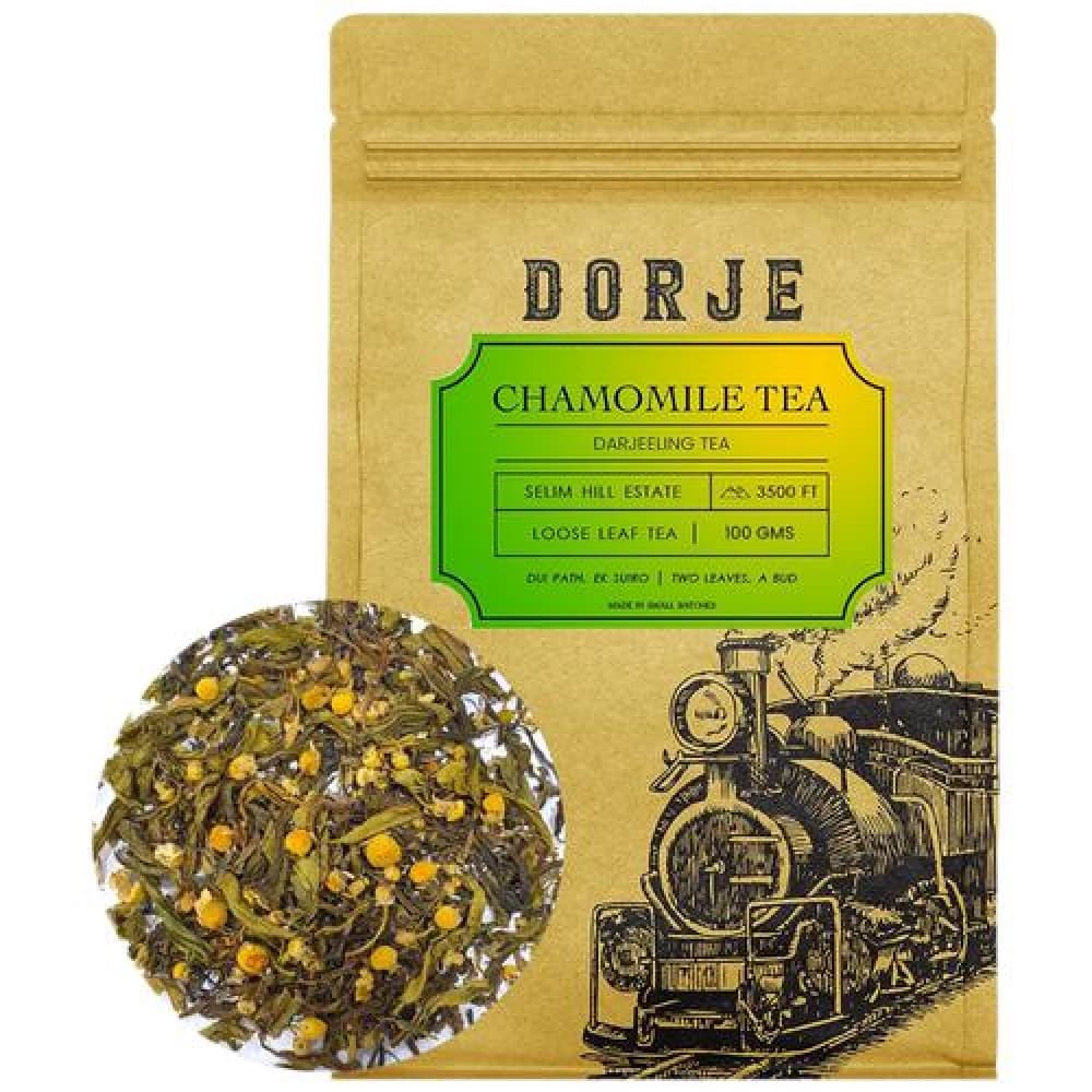 100 G Dorje Chamomile Darjeeling Tea Refreshing ShopIndianProductsa