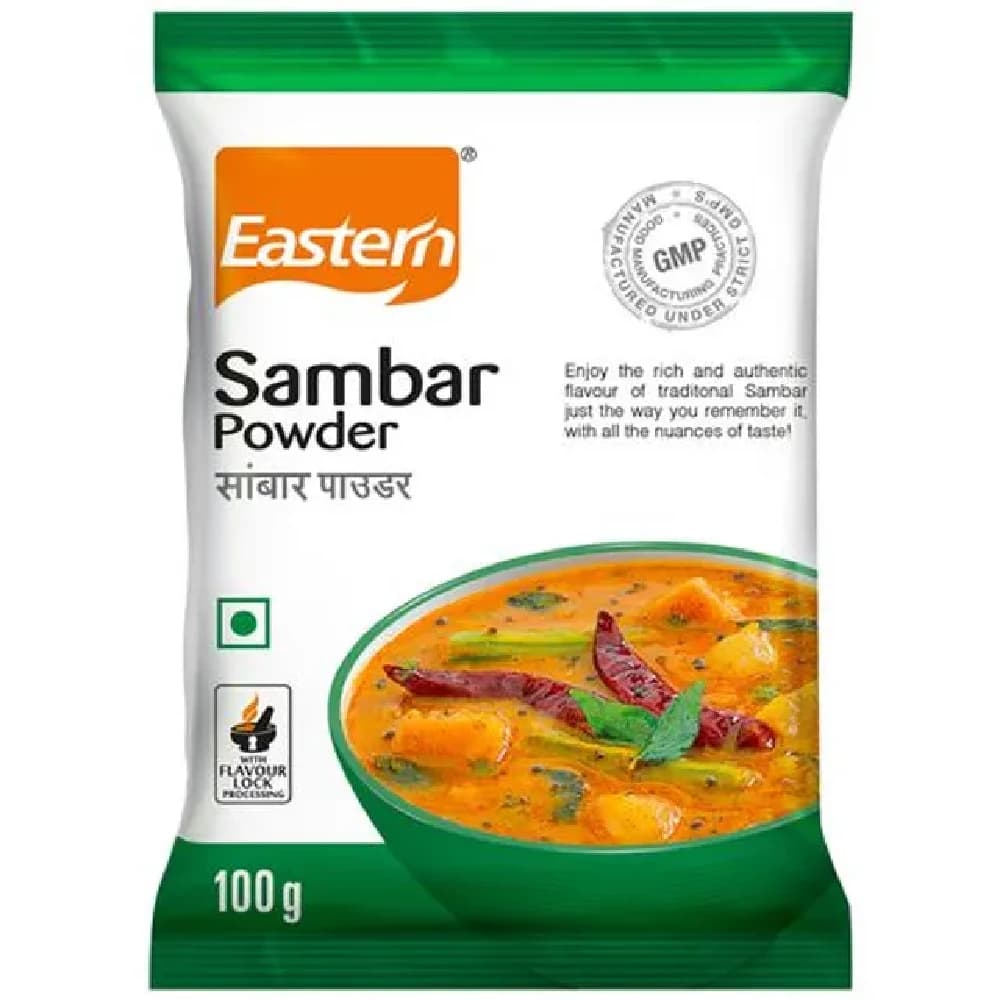 100 G Eastern Sambar Powder Perfect Colour ShopIndianProductsa