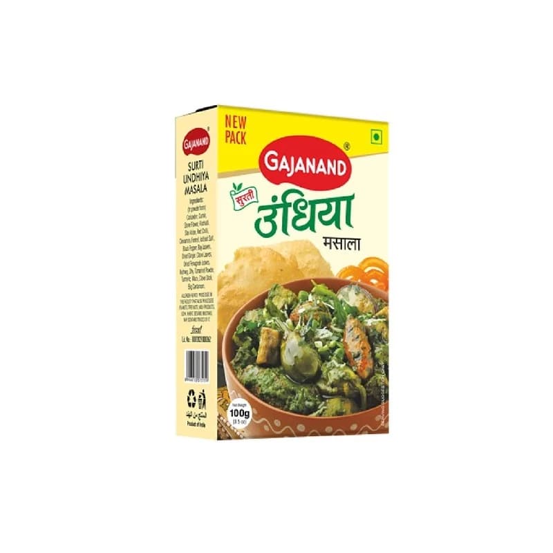 100 G Gajanand Undhiya Masala ShopIndianProductsa