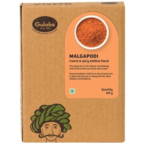 100 G Gulabs Powder Malgapodi ShopIndianProductsa