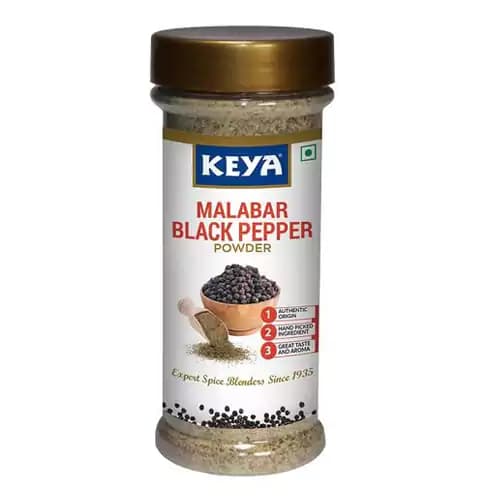 100 G Keya Malabar Black Pepper Powder ShopIndianProductsa