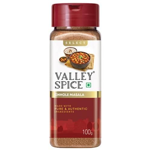 100 G Pet Bottle Valley Spice Select Chhole Masala ShopIndianProductsa