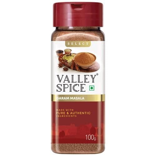 100 G Pet Bottle Valley Spice Select Garam Masala ShopIndianProductsa