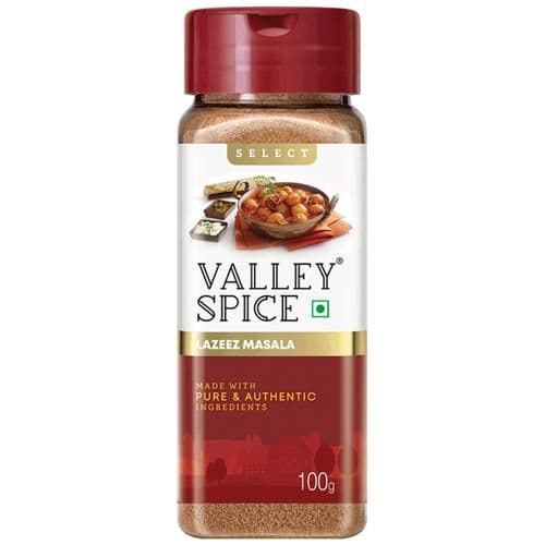 100 G Pet Bottle Valley Spice Select Lazeez Masala ShopIndianProductsa