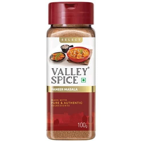 100 G Pet Bottle Valley Spice Select Paneer Masala ShopIndianProductsa