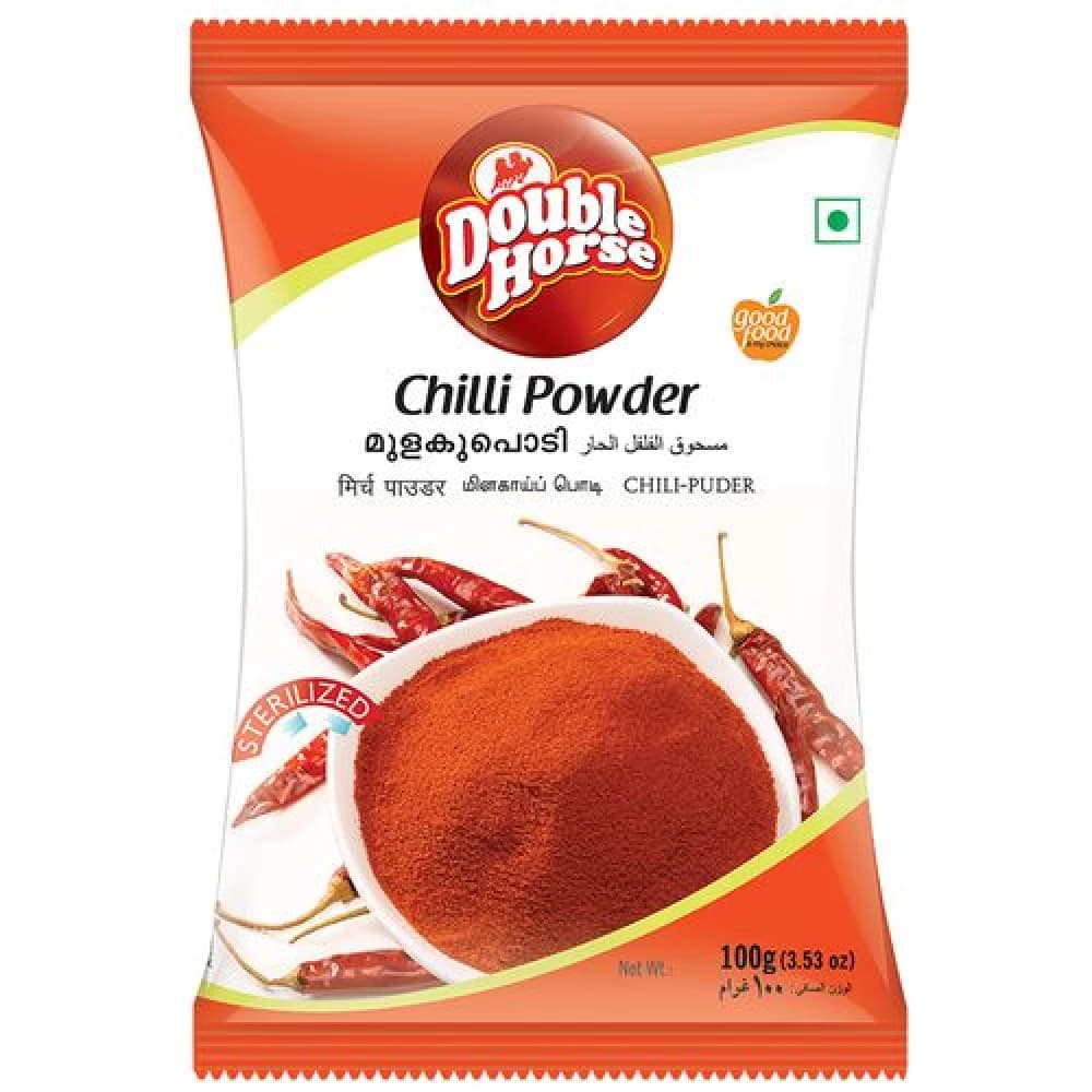 100 G Pouch Double Horse Powder Chilly ShopIndianProductsa