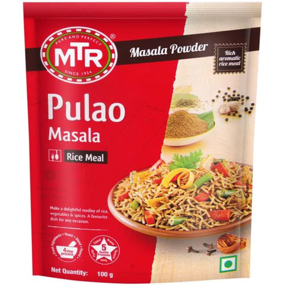 100 G Pouch Mtr Masala Pulao ShopIndianProductsa