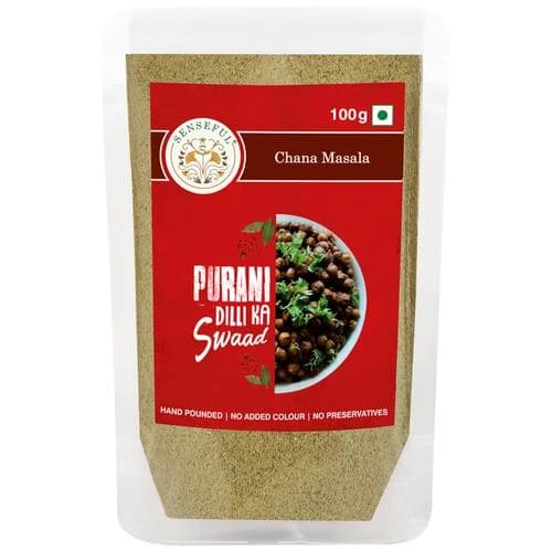 100 G Pouch Senseful Chana Masala Hand Pounded ShopIndianProductsa