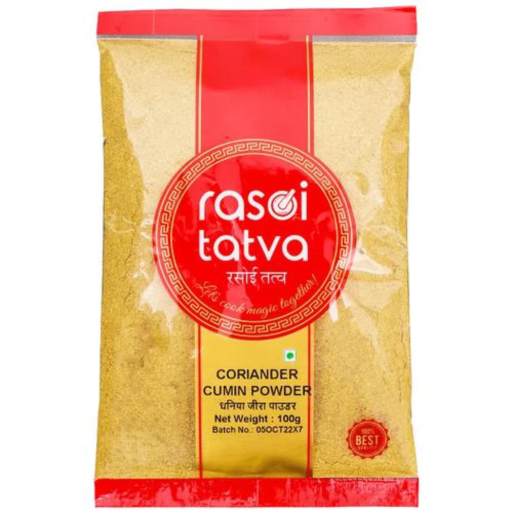 100 G Rasoi Tatva Coriander Cumin Powder Premium Quality ShopIndianProductsa