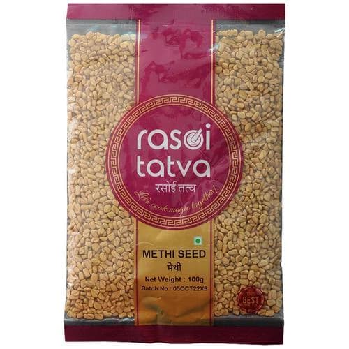 100 G Rasoi Tatva Methi Seed 100Percent Natural ShopIndianProductsa
