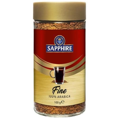 100 G Sapphire Fine Instant Coffee 100Percent Arabica ShopIndianProductsa