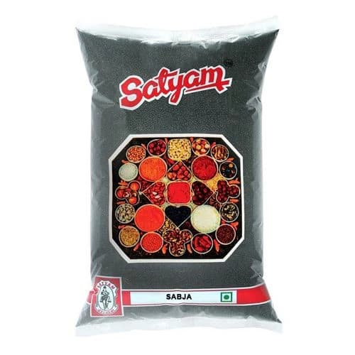 100 G Satyam Sabja ShopIndianProductsa