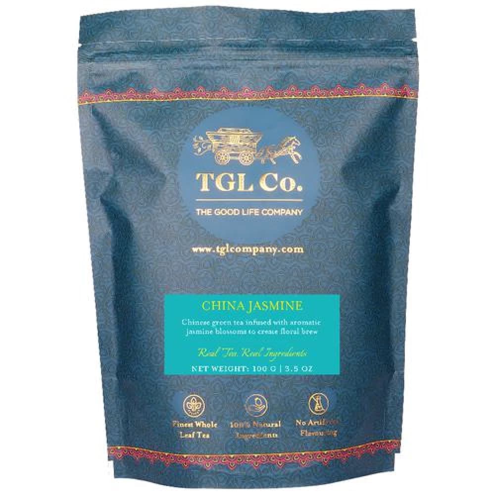 100 G Tgl Co Jasmine Green Tea ShopIndianProductsa