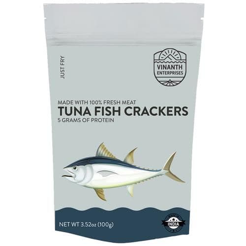 100 G Vinanth Tuna Fish Crackers ShopIndianProductsa