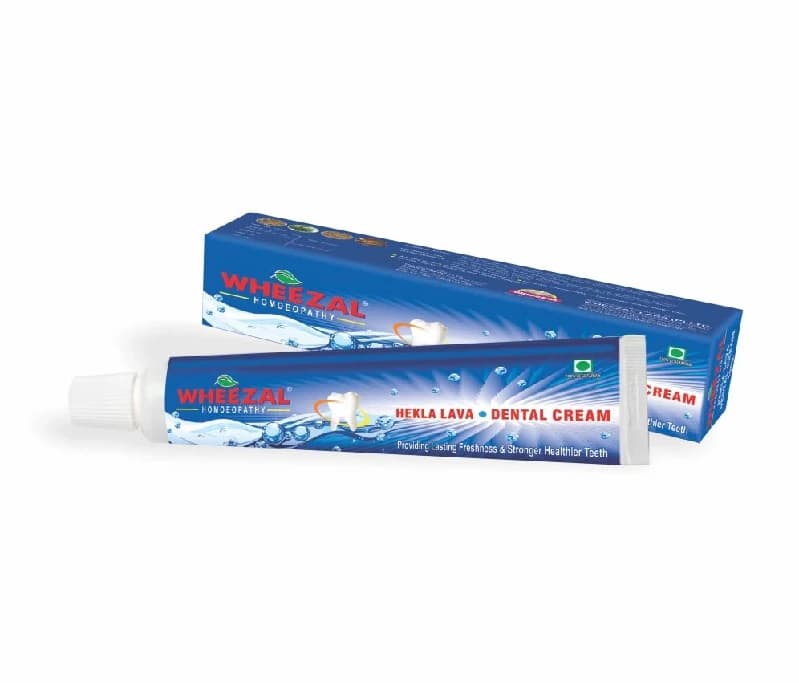 Wheezal Hekla Lava Dental Cream — 100 g
