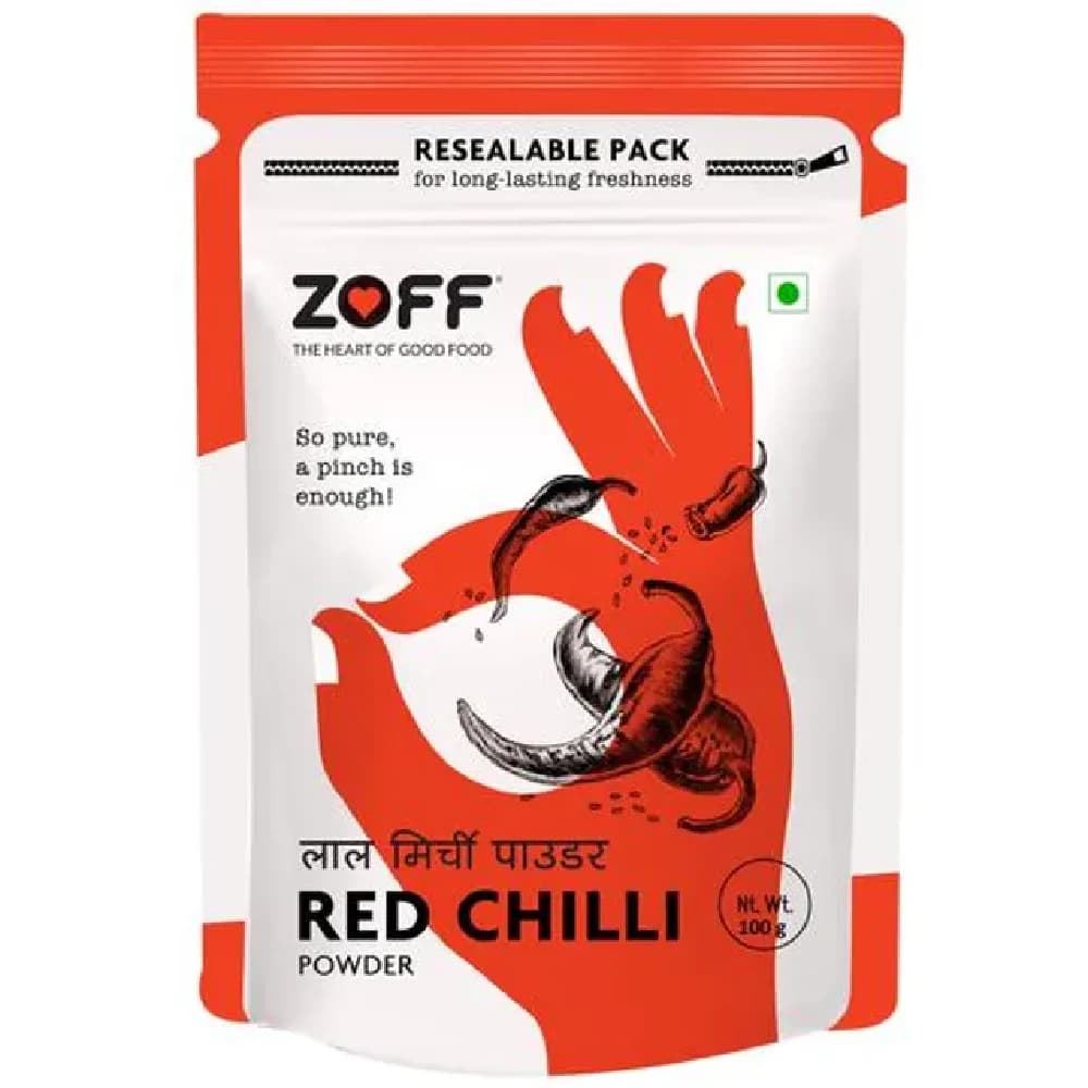 100 G Zoff Red Chilli Powder High Quality Flavour ShopIndianProductsa
