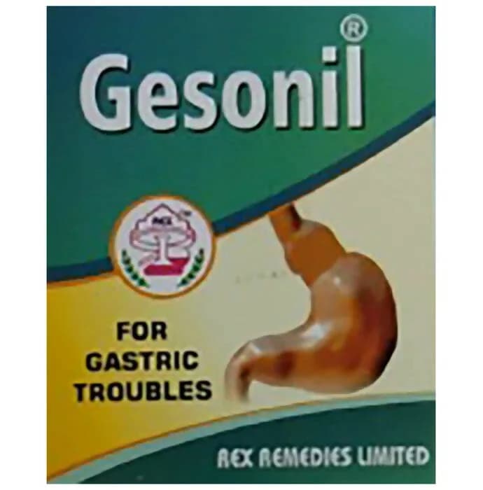 Rex Remedies Gesonil Tablets — 100 Tablets