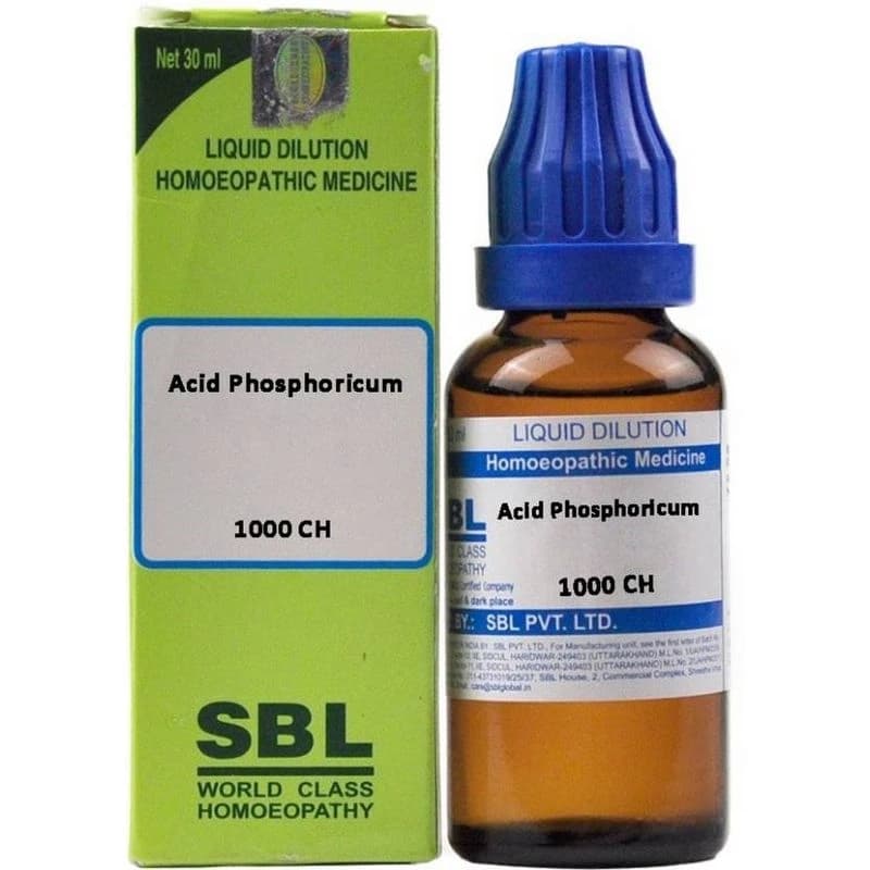 SBL Acidum Phosphoricum Dilution — 30 ml / 1000 CH