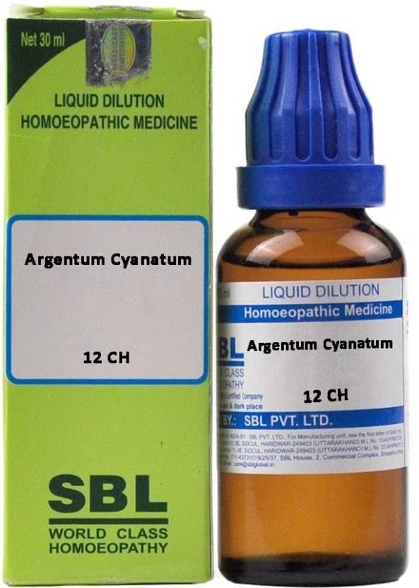 SBL Argentum Cyanatum Dilution — 30 ml / 12 CH