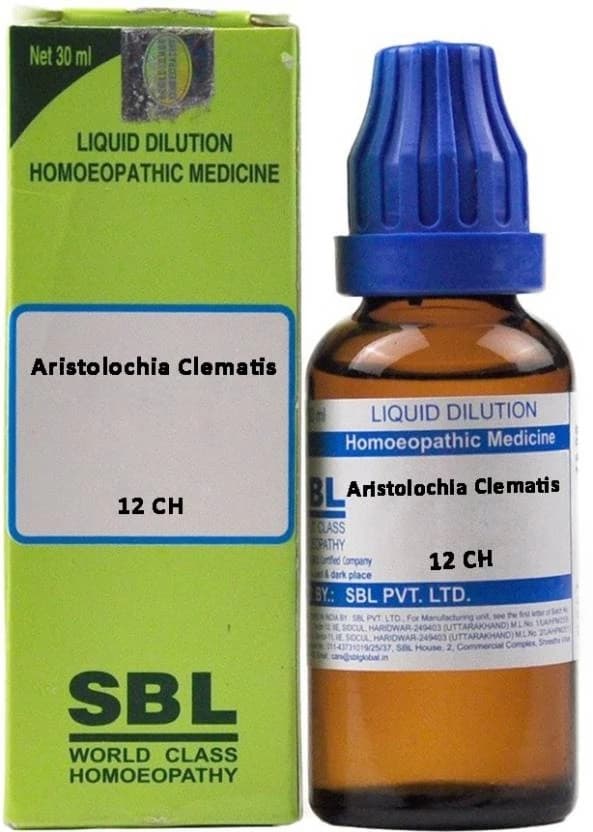 SBL Aristolochia Clematis Dilution — 12 CH / 30 ml