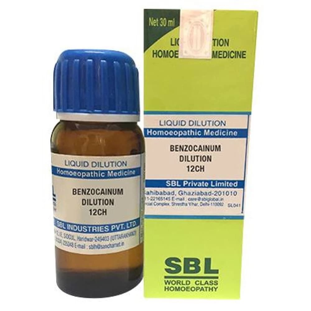SBL Benzocainum Dilution — 30 ml / 12 CH