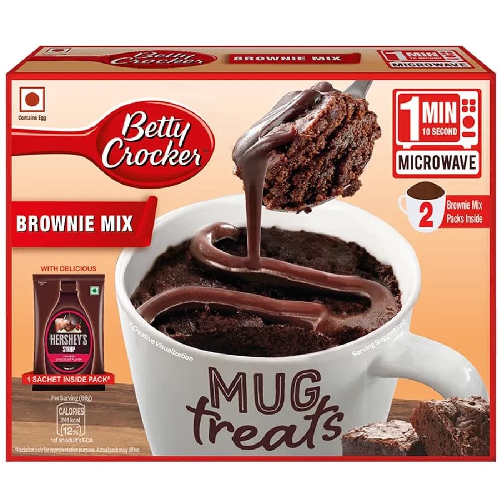 132 G Betty Crocker Mug Treat Brownie Mix Eggbased ShopIndianProductsa