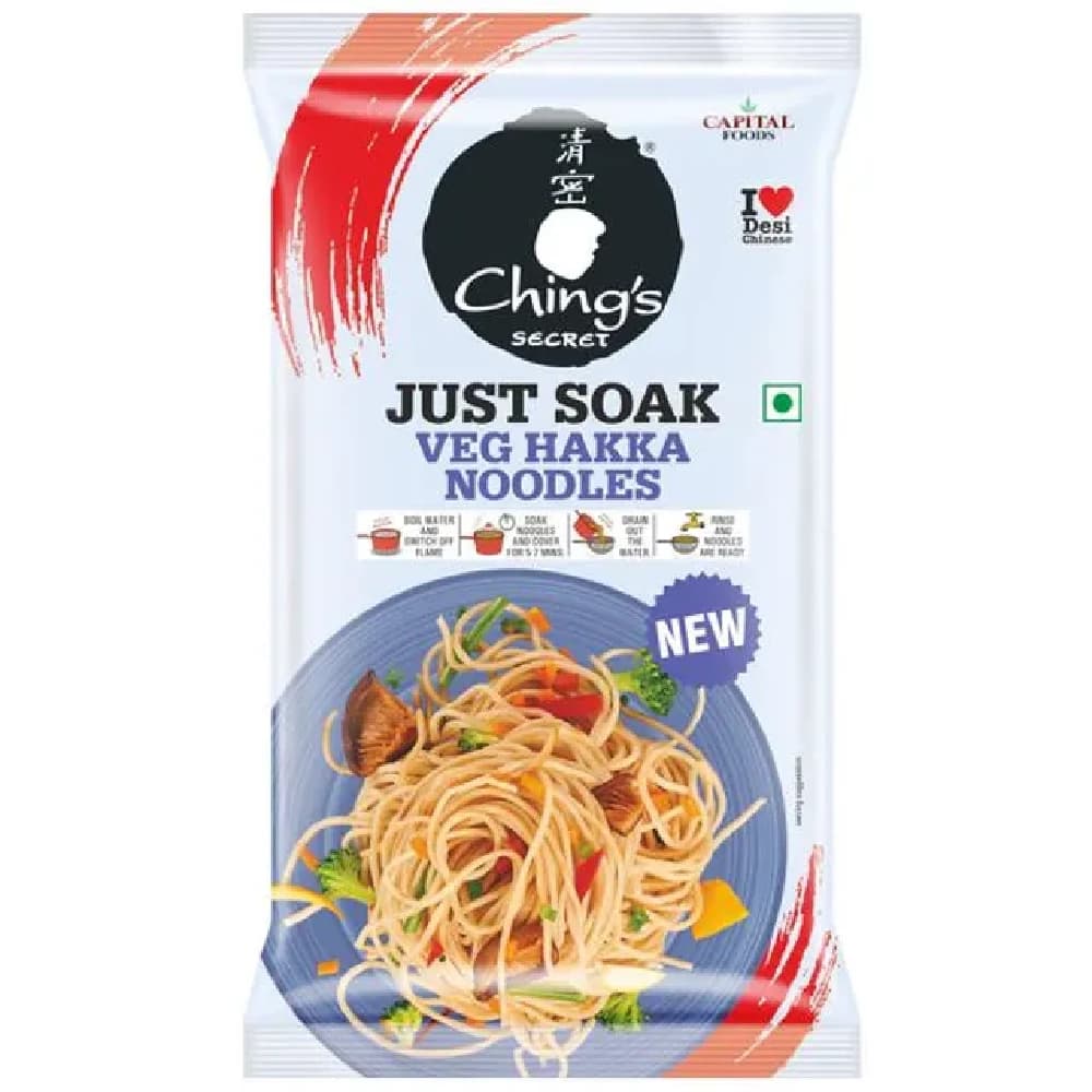 140 G Chings Just Soak Veg Hakka Noodles ShopIndianProductsa