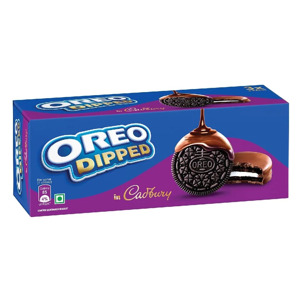 150 G Cadbury Oreo Dipped Chocolate Cookie ShopIndianProductsa