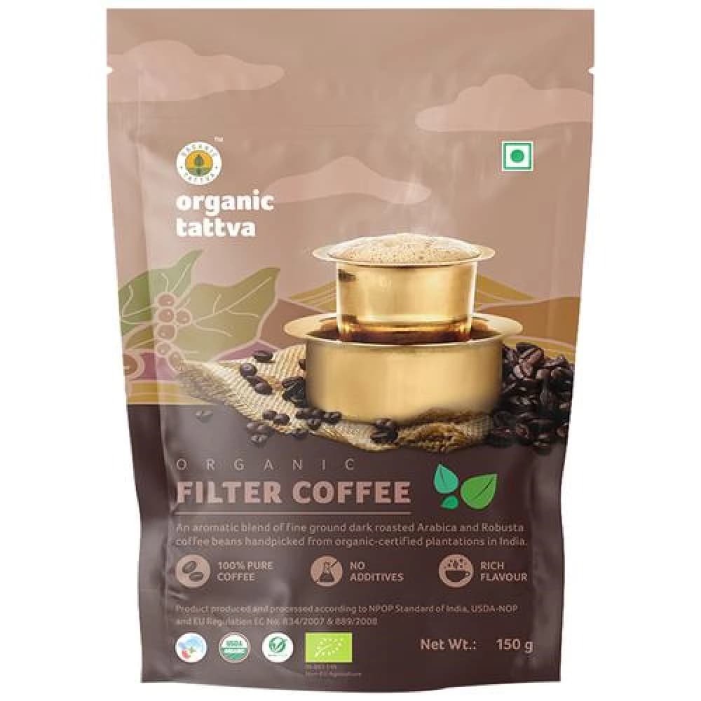 150 G Organic Tattva Filter Coffee ShopIndianProductsa