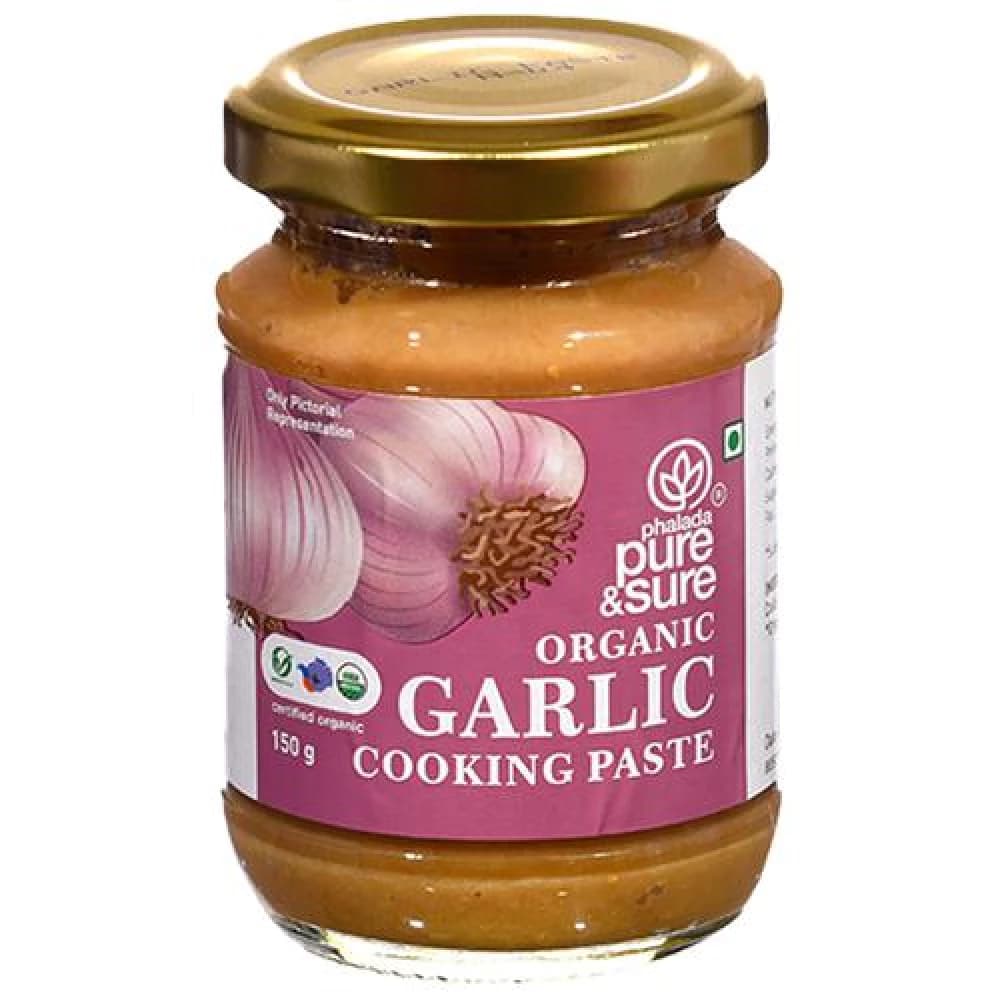 150 G Phalada Pure Sure Organic Garlic Paste Enhances Flavour ShopIndianProductsa