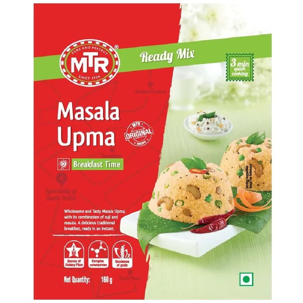 160 G Pouch Mtr Original Masala Upma Ready Mix ShopIndianProductsa