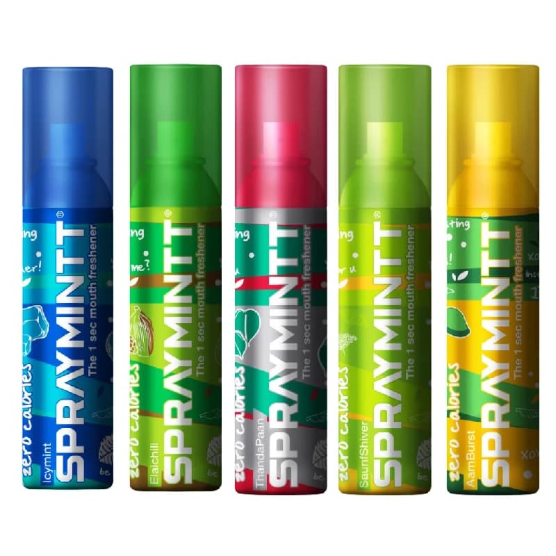 Spraymintt Mouth Freshener All Flavours of Combo — 2
