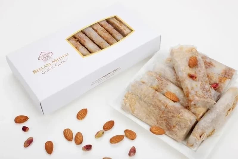 Almond House Bellam Dry Fruit Pootharekulu — 170 g