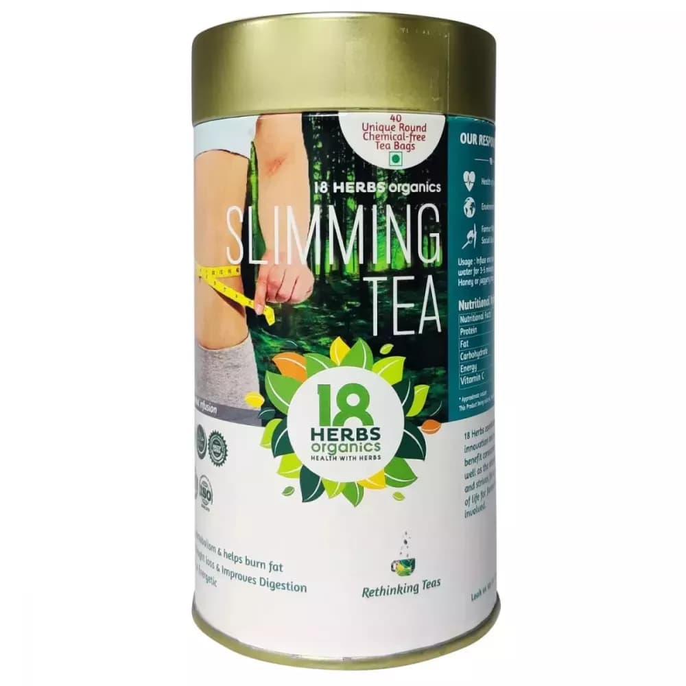 18herbs organics Slimming Tea Bags 40 Sachet Main Image