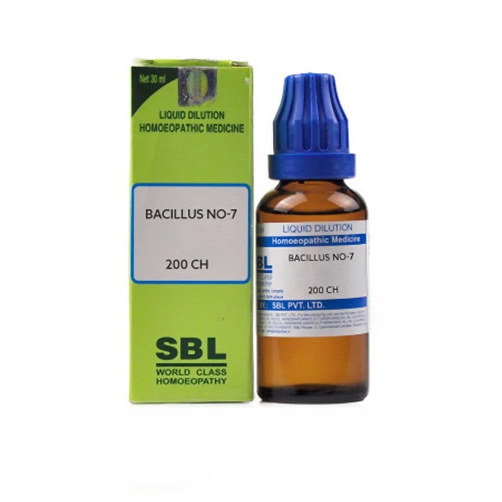 SBL Bacillus No-7 Dilution — 30 ml / 200 CH