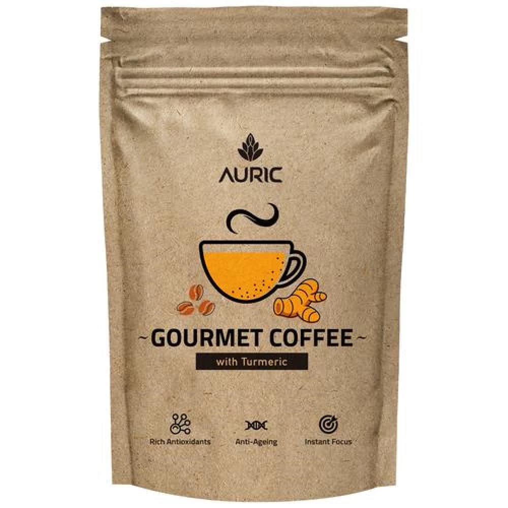 200 G Auric Gourmet Coffee With Turmeric ShopIndianProductsa