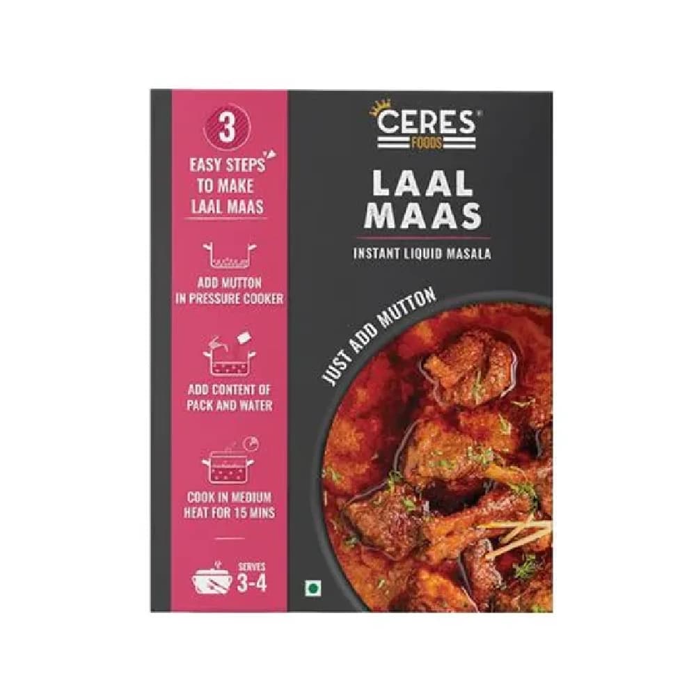 200 G Ceres Foods Laal Maas Instant Liquid Masala Mutton Cooking Paste ShopIndianProductsa
