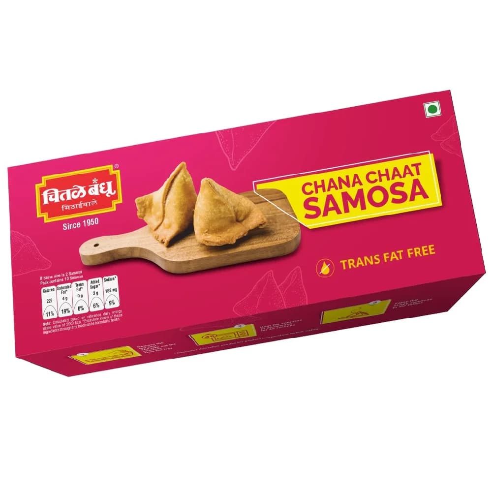 Chitale Bandhu Chana Chaat Samosa — 200 g