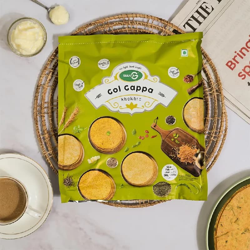 ShantaG Gol Gappa Round Khakhra — 5