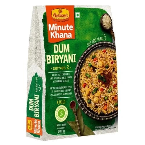 200 G Haldirams Dum Biryani ShopIndianProductsa