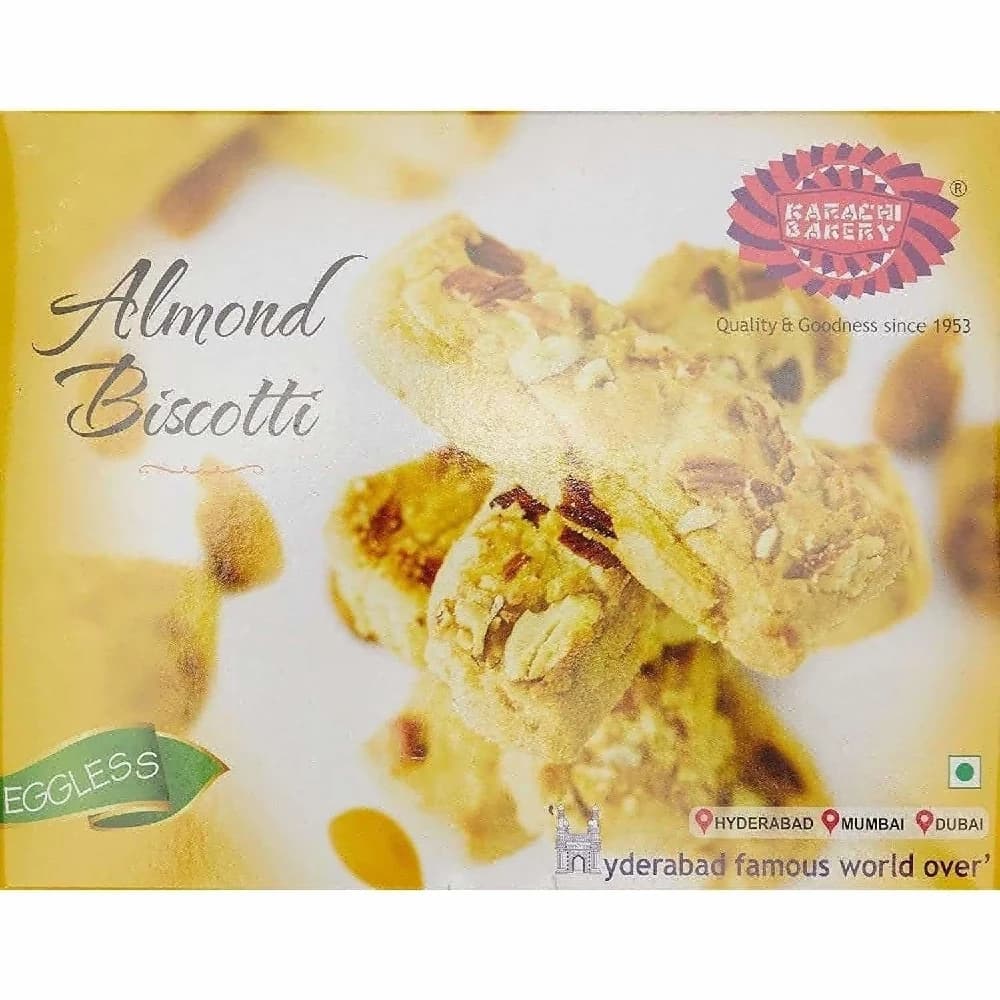 200 G Karachi Bakery Almond Biscotti ShopIndianProductsa