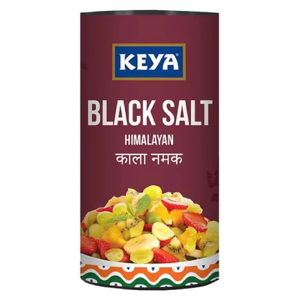 200 G Keya Sprinkler Black Salt Kala Namak ShopIndianProductsa